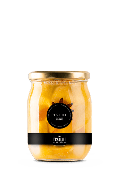 Pesche aromatizzate all'Anice Stellato