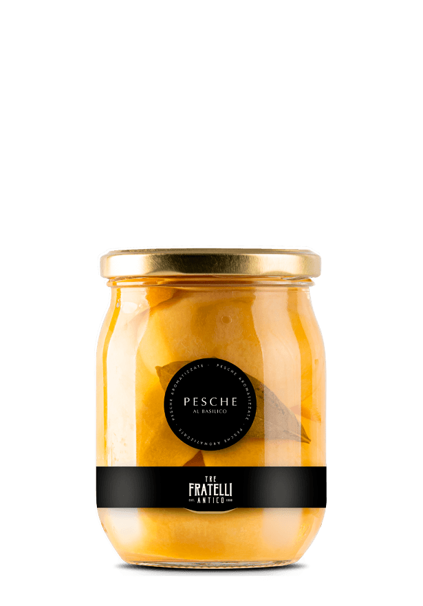 Pesche Aromatizzate al Basilico