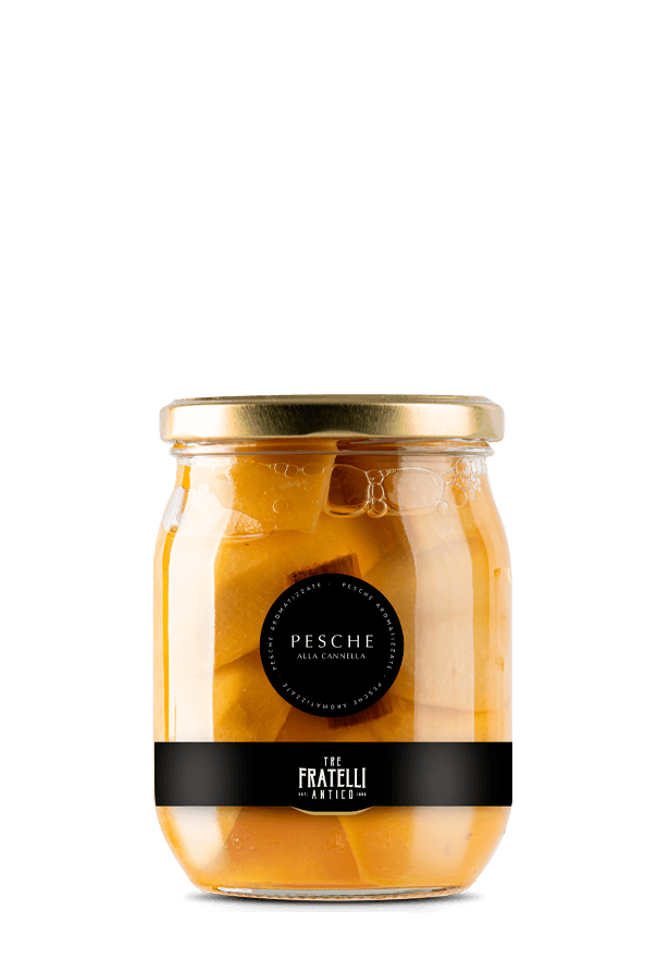 Pesche Aromatizzate alla Cannella