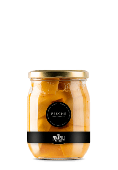 Pesche Aromatizzate alla Cannella