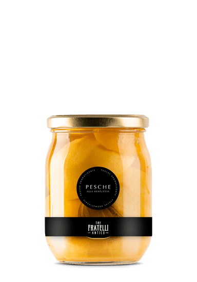 Pesche Aromatizzate alla Mentuccia