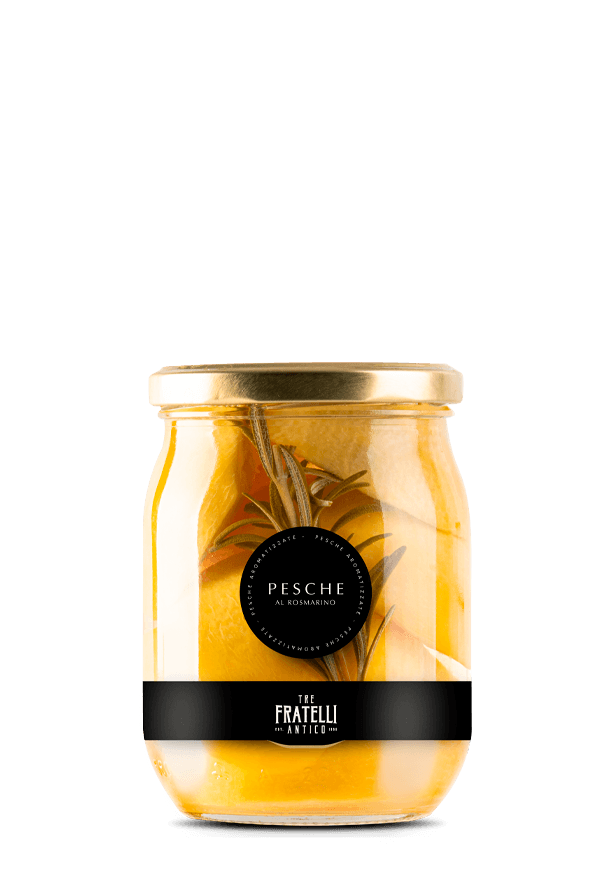 Pesche Aromatizzate al Rosmarino