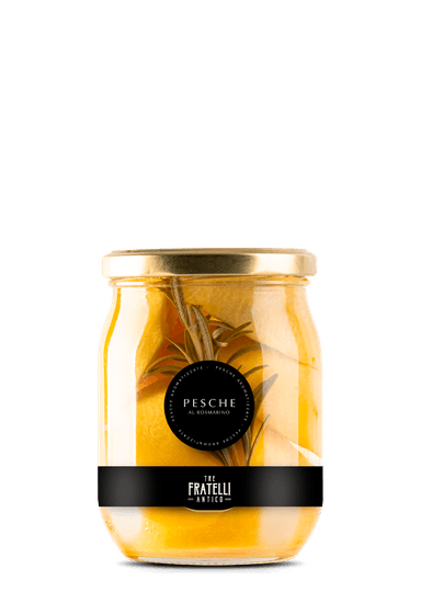 Pesche Aromatizzate al Rosmarino