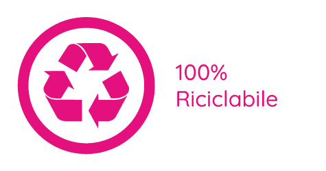 100% riciclabile