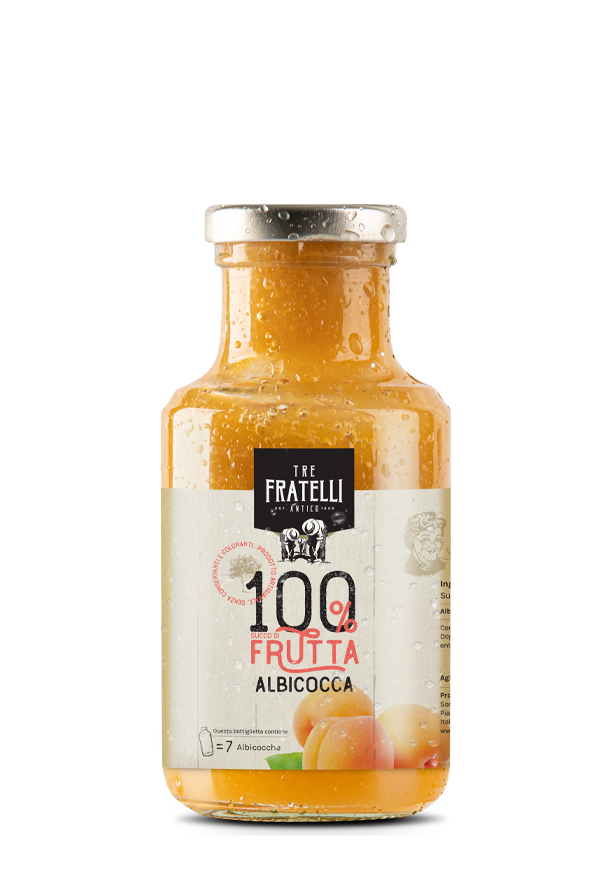 100% Succo di frutta Albicocca