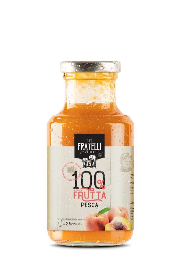 100% Succo di frutta Pesca