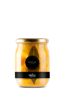 Pesche Aromatizzate all'alloro