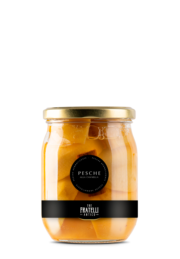 Pesche Aromatizzate alla cannella