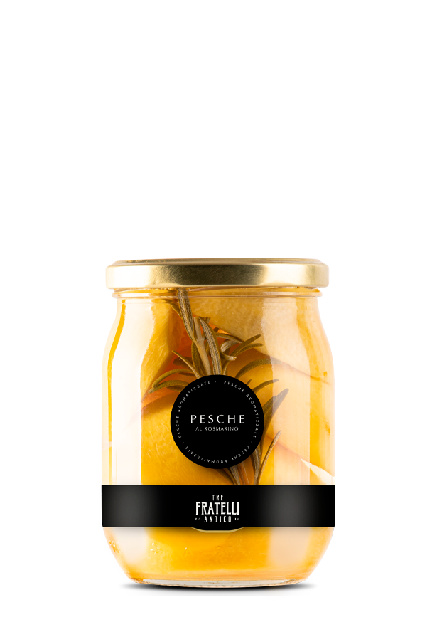 Pesche Aromatizzate al Rosmarino