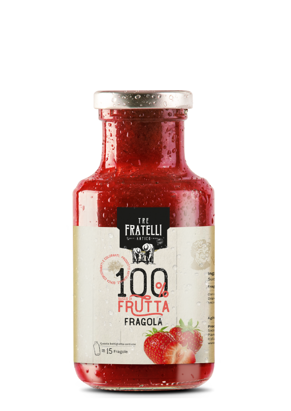100% Succo di frutta Fragola